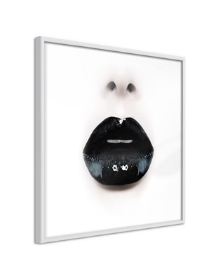 Poster  Black Lipstick (Square)